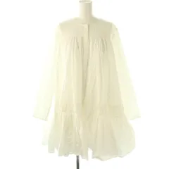 マリリンムーン Marilyn Moon TIERED DRESS ワンピースチュニック ティアード ホワイト /ES ■OSのサムネイル