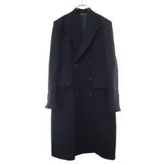 JOHN LAWRENCE SULLIVAN ジョン ローレンス サリバン 25AW MELTON DOUBLE BREASTED CHESTERFIELD COAT メルトンダブルブレステッドチェスターコート 1B003-0225-08 ブラック 48のサムネイル