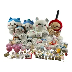 ★ ちいかわ グッズ  大量 まとめ商品 ぬいぐるみ マスコット ハッピーセット バック ハチワレ うさぎ シーサー 等 現状品 3.7kg