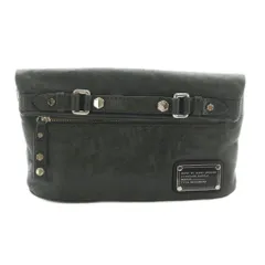 マークバイマークジェイコブス MARC by MARC JACOBS クラッチバッグ パーティバッグ レザー グレー /MI