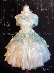 「特価 再販」コスプレ衣装 豪華姫 lolit可レトロオリジナ洋ロリーワンピー 美しい刺繍 CCJS1202P089