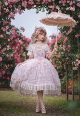 「特価 再販」コスプレ衣装 豪華姫 lolit可レトロオリジナ洋ロリーワンピー 美しい刺繍 CCJS1202P142