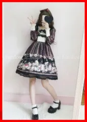 「特価 再販」コスプレ衣装 クラシカルなロリータワンピース普段着にも女子会にもオススメ CCJS1202P040