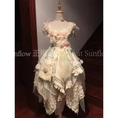 「特価 再販」コスプレ衣装 豪華姫 lolit可レトロオリジナ洋ロリーワンピー 美しい刺繍 CCJS1202P072