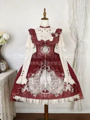 【送料無料】コスプレ衣装 【クラシカルロリータ】優雅なアンティーク感あるロリータジャンパースカート CCJS1202P486