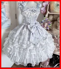 「特価 再販」コスプレ衣装 ドレス風ロリータワンピース！お出かけも女子会も華やかに魅了 CCJS1202P456