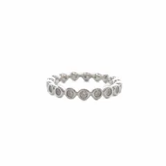 スタージュエリー STAR JEWELRY 指輪 フルエタニティリング K18WG 5号 ホワイトゴールドのサムネイル