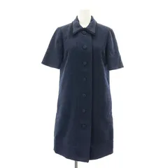 マディソンブルー MADISONBLUE ROYAL COAT COTTON TWEED 半袖コート ツイード 00 紺 ネイビー /HK ■OS ■SHのサムネイル