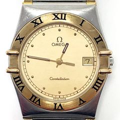 OMEGA オメガ コンステレーション K18YGコンビ メンズ レーザーバンド 