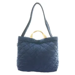 ラベンハム LAVENHAM キルティングトートバッグ ショルダー 2way 紺 ネイビー /SS ■OS