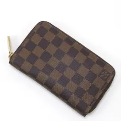 LOUIS VUITTON ルイヴィトン ダミエ ジッピーコンパクトウォレット N60028
