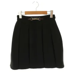スナイデル SNIDEL 23AW ボックスプリーツミニスカート 0 ブラック /ES ■OS