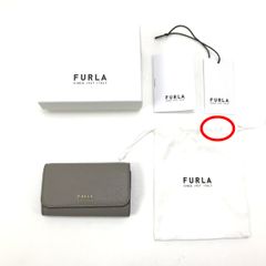 新品 FURLA フルラ カメリア キーケース 4連 グレー WR00436 革 - メルカリ
