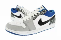 ナイキ NIKE AIR JORDAN 1 LOW SE True Blue ナイキ エアジョーダン1 ロー トゥルーブルー DM1199-140 26.5 ブルー ホワイト ブランド古着ベクトル 中古▲■260303