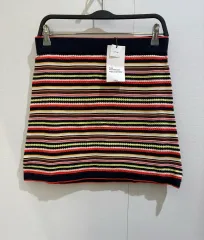 ZARA ザラ ストライプ ニット ミニスカート S 新品 (タグ付き /