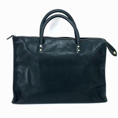 美品】 ヘルツ スタンダードトートバッグ T-2 ブラック レザー トート 
