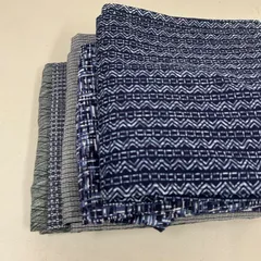 メンズ 綿浴衣 5着 浴衣まとめ売り リメイク材料 m-1070