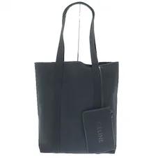 セリーヌ CELINE Vertical Cabas バーティカル カバ ナイロン トート バッグ ポーチ付き 110082EO 黒 ブラック ブランド古着ベクトル 中古☆AA★▲241117のサムネイル