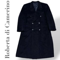 Q791 M ロベルタディカメリーノ カシミヤ100% 高見え コート メンズ