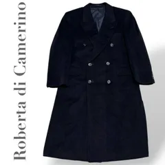 定15万 ロベルタディカメリーノ カシミヤ100% ダブルチェスター
