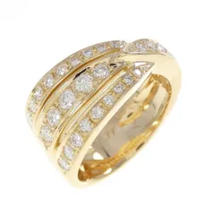 K18YG ダイヤモンド リング 0.77CT