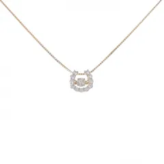 K18PG ダイヤモンド ネックレス 0.50CT