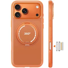 【新品】 TORRAS iPhone 17 Pro Max 用ケース 【カチカチ・多機能360度回転スタンド】リング Ostand O3 Fitness MagSafe対応 米軍MIL規格耐衝撃 スタンド 指紋防止 黄変防止 カメラコントロールボタン付き  1