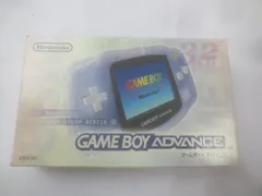  ゲーム ゲームボーイアドバンス 本体 ジャンク品 AGB-001 ミルキーブルー 箱説付き 訳あり