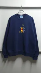 90’s Disney Pooh USA製 “Winnie the Pooh” Embroidery Sweatshirt XL
