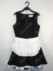 コスプレ衣装 汎用衣装／メイド風ワンピース（Mサイズ）