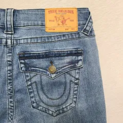 トゥルーレリジョン ウォッシング デニムパンツ メンズ 34インチ ㅡ0724