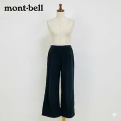 mont-bell モンベル CHAMEECE シャミース フリースパンツ ワイドパンツ ブラック サイズM 中国製 ヴィンテージ アウトドア K027-29のサムネイル