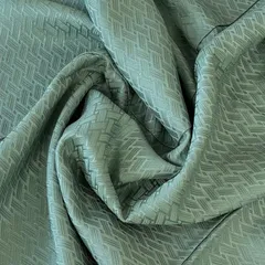 色無地 檜垣の地模様 一つ紋 正絹 着物 MK-4817