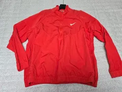 L ナイキ×ステューシー ウィンドランナー ジャケット ハバネロ レッド