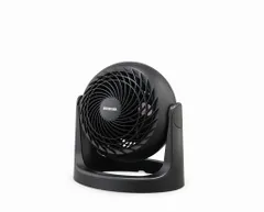 アイリスオーヤマ サーキュレーター 静音 8畳 マカロン型  ブラック PCF-MKM15N-B IRIS OHYAMA