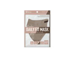 아이리스 오야마 마스크 부직포 입체 마스크 3D 마스크 5장입 보통 사이즈 폭 약 12×높이 약 14 cm 입체 개포장 작은 얼굴 데일리 피트 DAILY FIT 컬러 마스크 귀가 아프지 않는 애쉬 핑크×브라운 RK-F5SUC