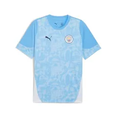 新品 [プーマ] 78199501_MCFC TR SSシャツ Jr_チーム ライト ブルー ホワイト_140