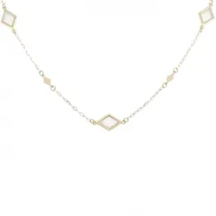 K18YG マザーオブパール ネックレス