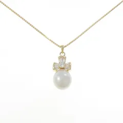 K18YG 白蝶パール ネックレス