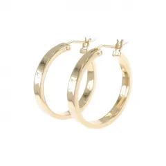 18KPG フープ ピアス