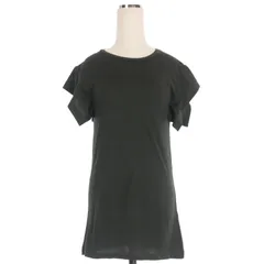 イザベルマラン ISABEL MARANT キャップスリーブ クルーネックTシャツ カットソー S ブラック 黒のサムネイル