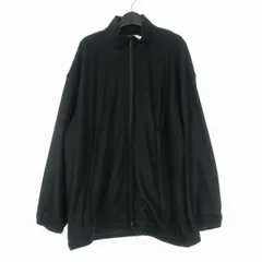 グラフペーパー Graphpaper 25AW Wool Smooth Flannel Track Blouson ウールスムースフランネル トラックブルゾン ジャケット 長袖 1 ブラック 黒 GU253-30220Bのサムネイル