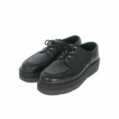 フットザコーチャー foot the coacher CHAOS U-TIP ローファー 靴 71/2 ブラック 黒 FTC2012001のサムネイル