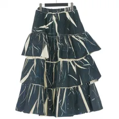 ノントウキョウ NONTOKYO ティアードスカート ロングスカート FREE ネイビー 紺