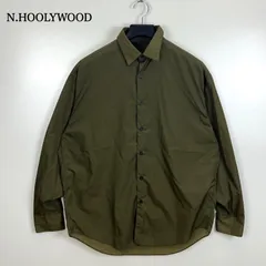 N.HOOLYWOOD Compile line nylon dress shirts 40 L 2211-SH09-002 エヌハリウッド コンパイル ナイロンドレスシャツ 長袖 美品 尾花大輔 近年モデルのサムネイル