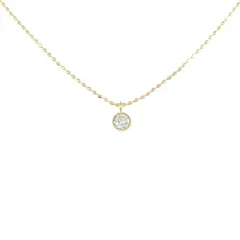 K18YG ダイヤモンド ネックレス 0.10CT