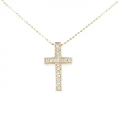 K18PG ダイヤモンド ネックレス 0.18CT