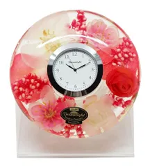 新品 ドリームライト UFOミニ 時計セット(台付き) ジュリエッタ 11×11cm CDD72105CL