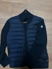 MONCLER モンクレール ブラック ダウン ニット ジャケット