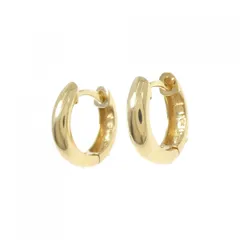 K18YG フープ ピアス